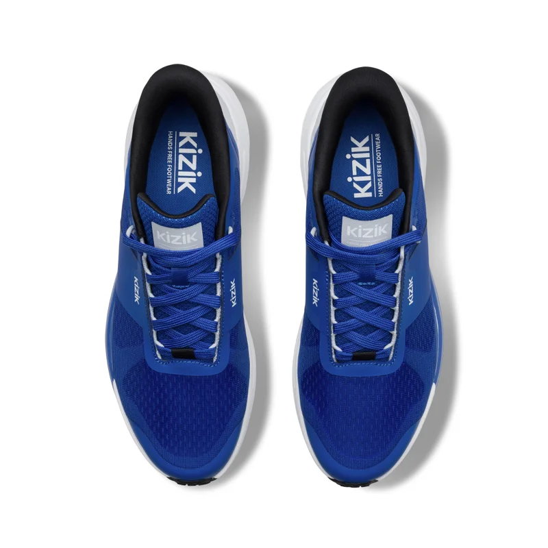 Kizik Men's Freedom Run - Lapis Blue/ White