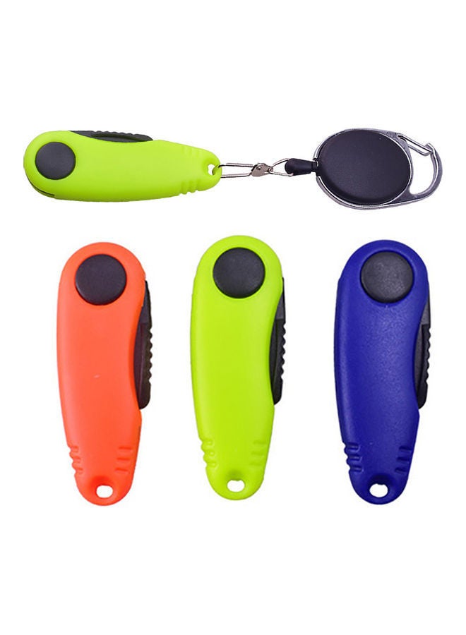 Loquat Portable Folding Fishing Line Cutter Clipper Scissors Tool With Retractable Hook - Image 3