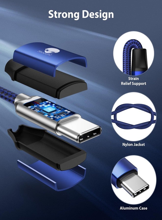 Stouchi USB C to 3.5mm Female Adapter, Type C Headphone Audio Jack Cable Cord Hi-Fi Dongle for iPhone 17/16 /15, Pixel 9/8 /7/6, iPad, Samsung Galaxy S25 S24 S23 Ultra -Blue 2 Packs - Image 4