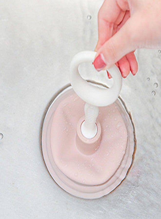 lvifloae Professional Handheld Sink Plunger Versatile Drain Unclogger For Hair And Debris Strong Suction Easy Operation Long Service Life Pp And Pe Construction (Pink) - Image 3