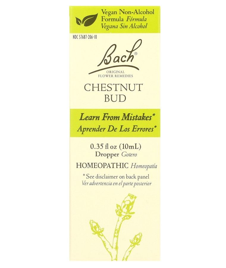 Bach Original Flower Remedies Chestnut Bud 0.35 fl oz (10 ml)