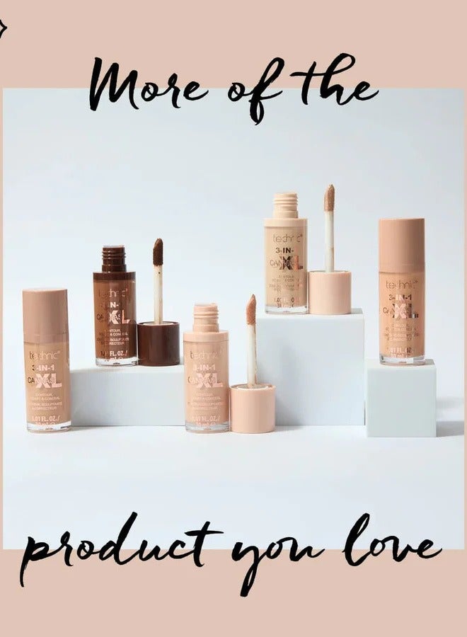 Technic 3 in 1 Canvas Concealer XL - Honey - Image 4