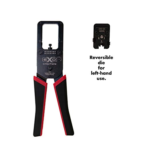 Platinum Tools 100061C EXO Crimp Frame with EXO-EX Die Set for ezEX-RJ45 Connectors - Image 3
