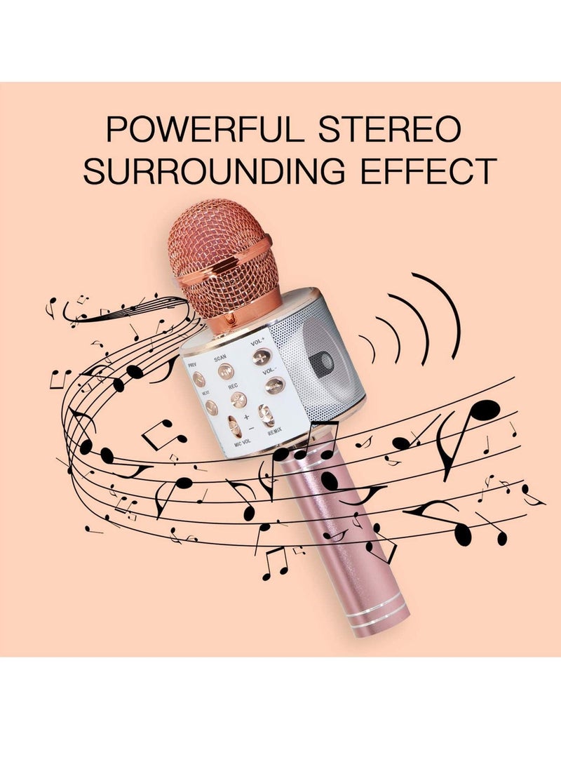 Generic Microphone Karaoke Kids Toys for 4-10 Year Old Girls Karaoke Microphone Kids Birthday Gifts for Kids Toddler  - Image 2