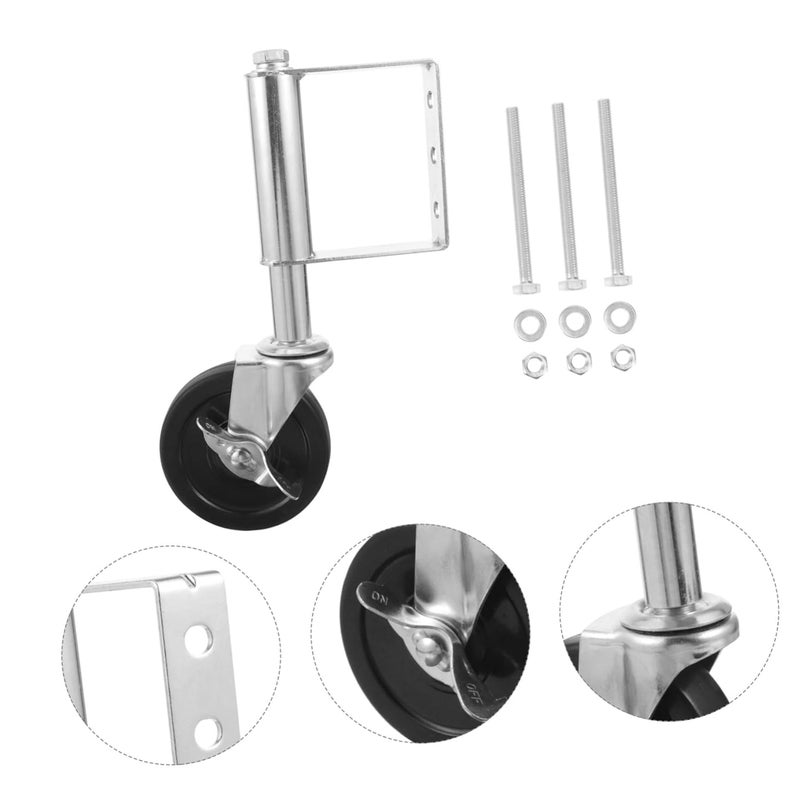 عجلة بوابة ثقيلة مع عجلة ممتصة للصدمات لبوابات الأسوار سهلة التركيب - Image 3