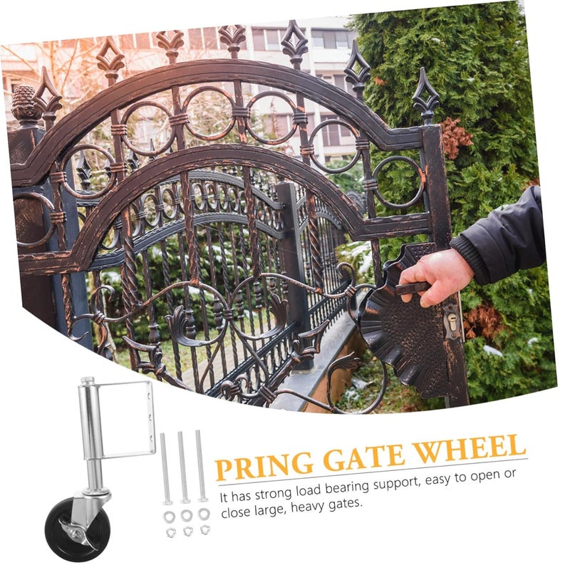 عجلة بوابة ثقيلة مع عجلة ممتصة للصدمات لبوابات الأسوار سهلة التركيب - Image 5