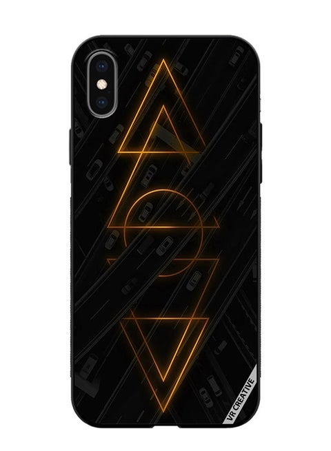 Protective Case Cover For Apple iPhone XS Max I Play Apex Design Multicolour