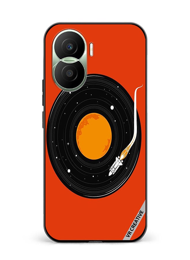 VR CREATIVE Protective Case Cover For Honor Play7T Pro Music Design Multicolour - Image 1