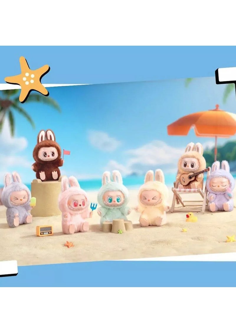 LABUBU Doll, Plush Toy Set Vinyl Plush Hanging Card,Blind Box Figures La bubu, The Monsters Plush Toys for Modern Home Decor, Collectible Toy  - Image 3
