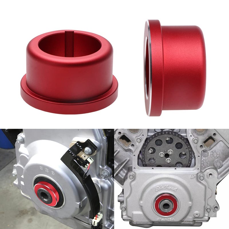 URLWALL LS Timing Cover Alignment Tools  Seal Installer Seal Kit Front Rear Cover Alignment Tool Kit Fit for LS Series Engines Ls1 Ls2 Ls3 Ls6 Ls Lq4 Lq9 48 53 57 60 62 Red