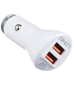 LDNIO Ldnio 36W Dual USB Turbo Power Engine Car Charger With 1M Type-C ...