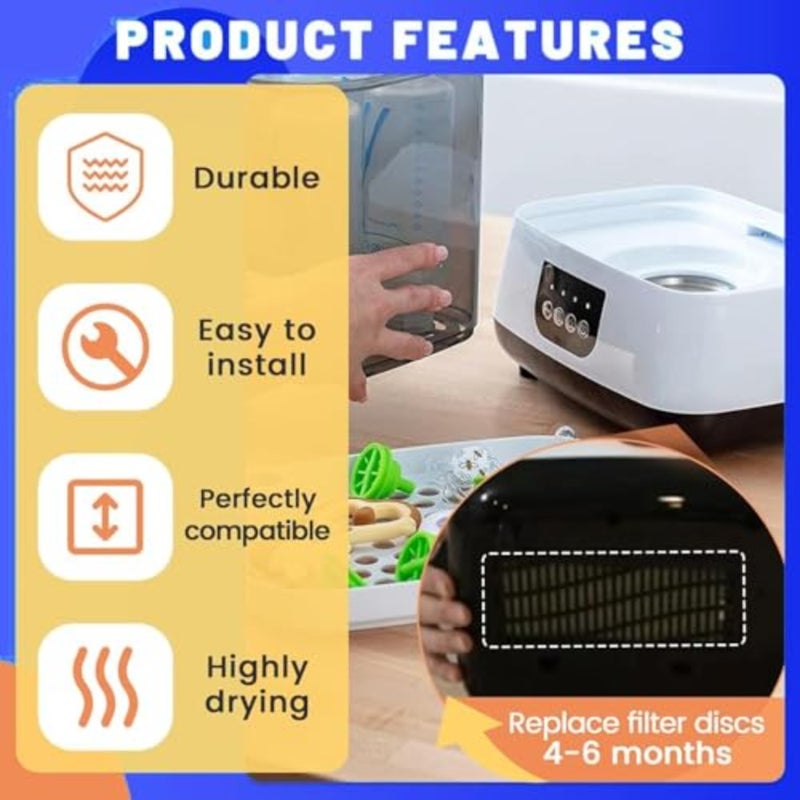 1 pcs Filter Replacement Compatible with Dr. Brown's Dryer - Dryer Advanced Filter for Baby Bottles and Pacifiers - Image 3