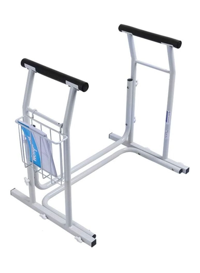Adjustable Toilet Surround Support Frame For Elderly & Disabled Anti-Slip In Bathroom Hom - Image 1