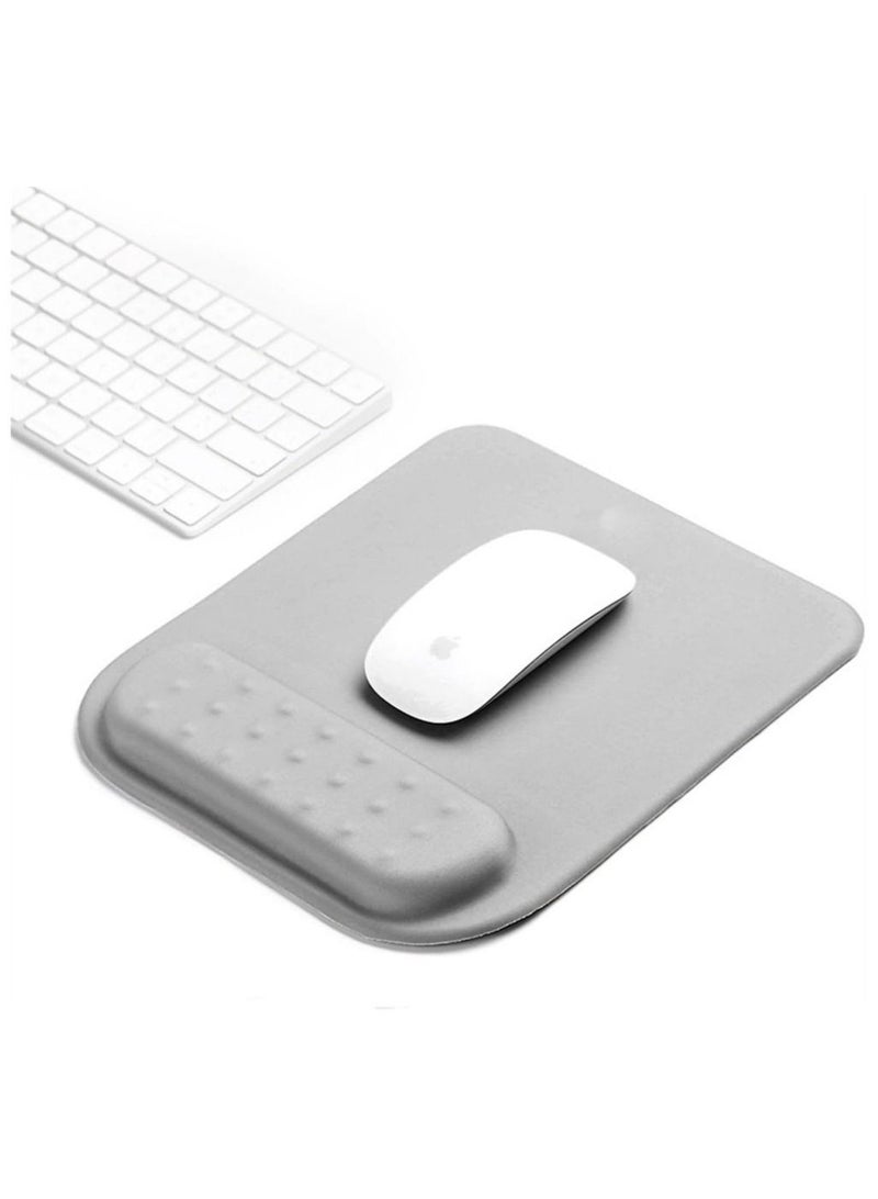 Y&D Wrist Rest, Memory Foam Ergonomic Mouse Pad with Rest Support, Mousepad Non-Slip Base for Computer, Gaming, Office, Easy Typing, Pain Relief  - Image 1