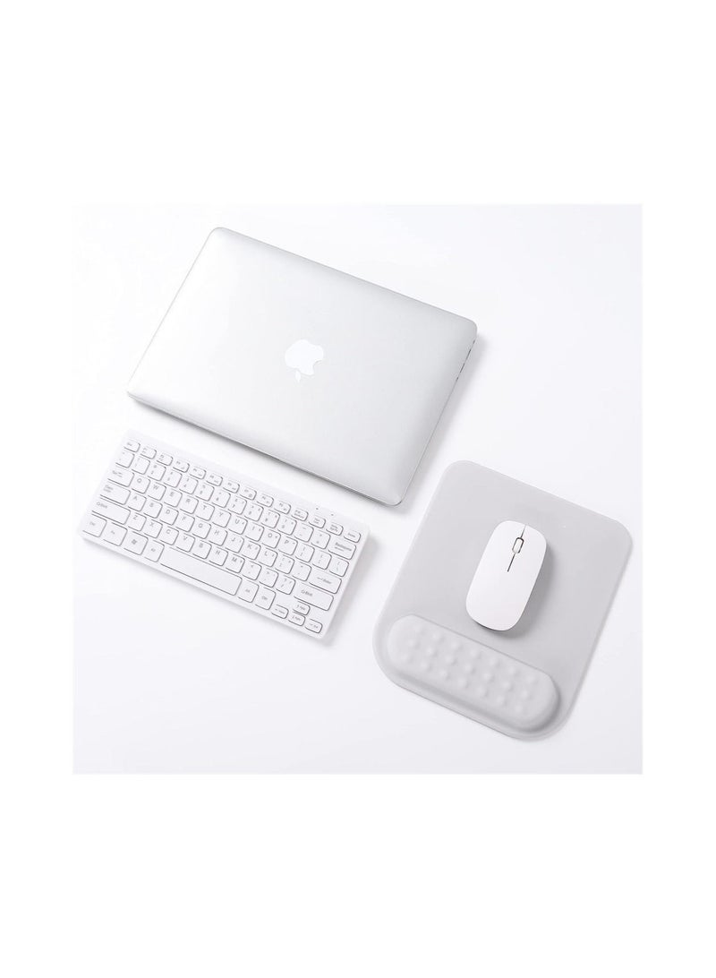 Y&D Wrist Rest, Memory Foam Ergonomic Mouse Pad with Rest Support, Mousepad Non-Slip Base for Computer, Gaming, Office, Easy Typing, Pain Relief  - Image 4