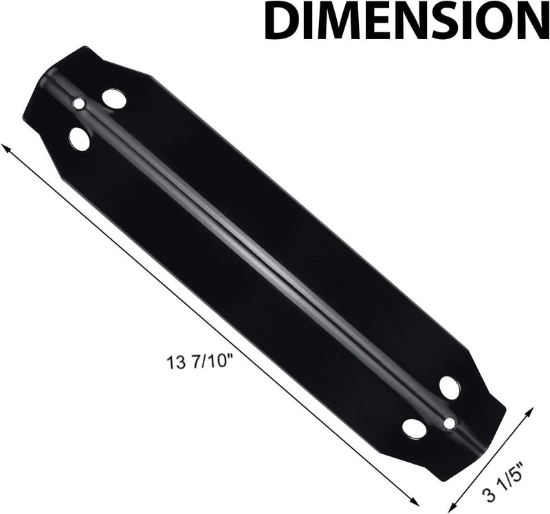 Utheer Grill Parts Heat Plates Replacement for Dyna-Glo DGC310CNP-D 3-Burner Propane Gas Grill, Porcelain Steel Heat Shield Tent Flavor Bars Flame Tamer Parts, 3 Pack - Image 4