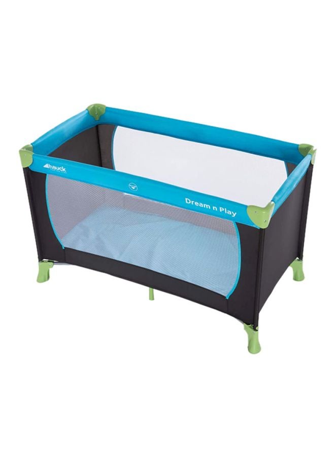 hauck Dream N Play Travel Bed - Blue/Black - Image 3