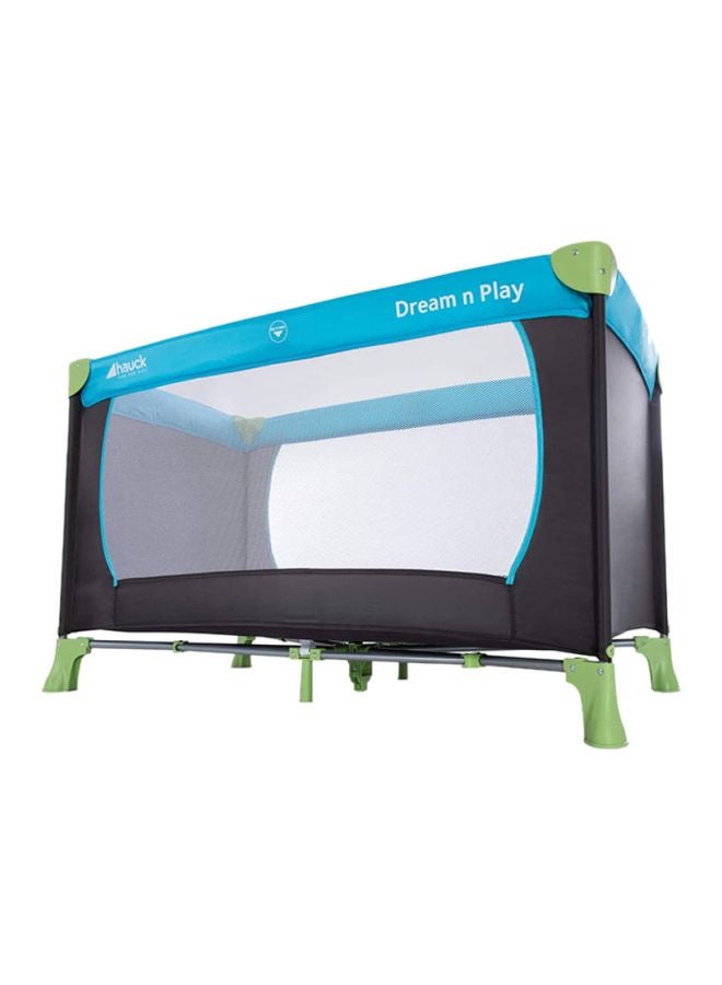 hauck Dream N Play Travel Bed - Blue/Black - Image 2