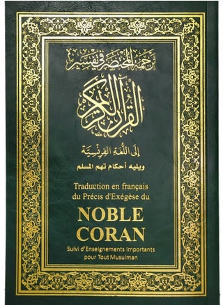 Translation of the summary of the interpretation of the Holy Quran into French, medium size, 17 x 24 - pzsku/ZC58630D430C2AD360C3FZ/45/1743781844/ef5ef1a9-96fd-4207-b096-8076493eea39