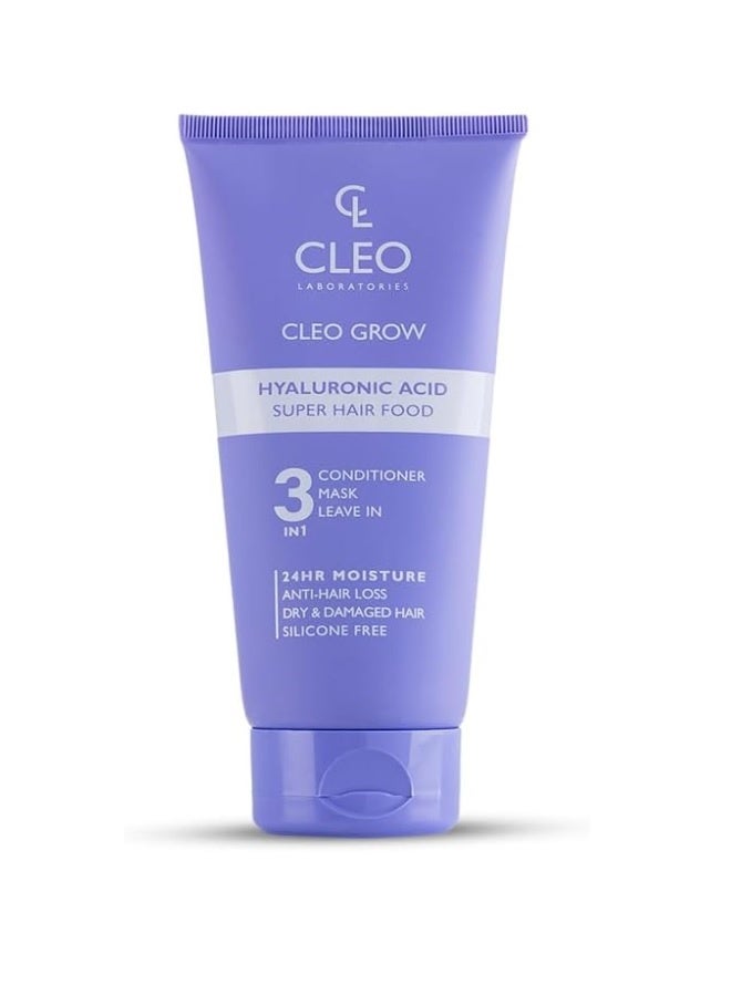 Cleo Hyaluronic Acid super Hair Food 3X1 - 150 ml - Image 1