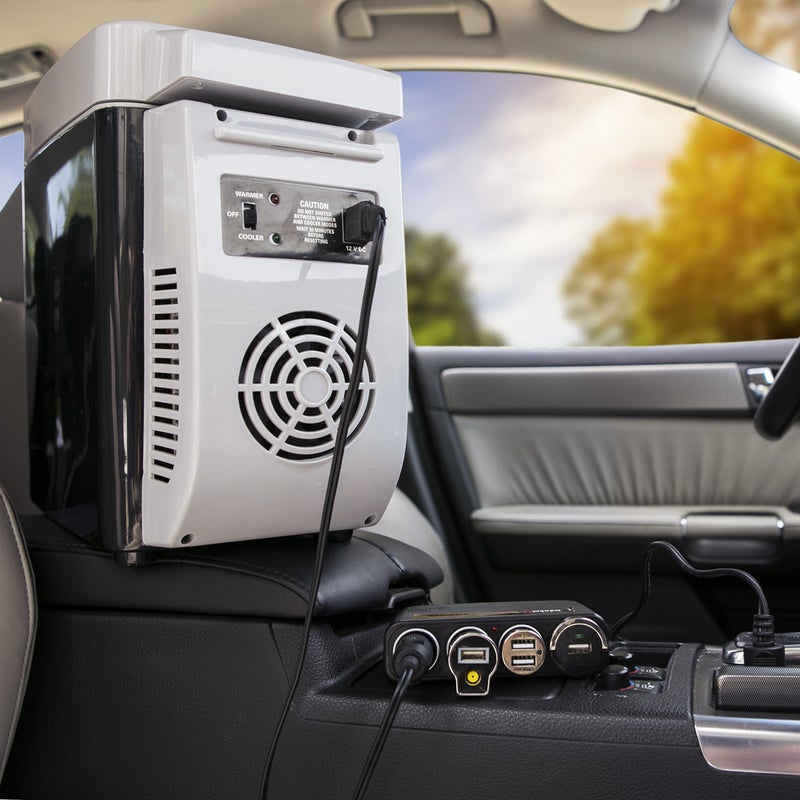 Wagan 4-Way 12V Automotive Socket Splitter and Extender, Cigarette Power Splitter - Image 2