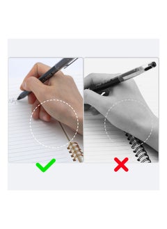 Excefore 4 Pieces Spiral Notebook Wide Ruled A5 Notebooks Journal Memo Planner with Thick Plastic Hardcover 8.3 x 5.9 Inch  - Image 2
