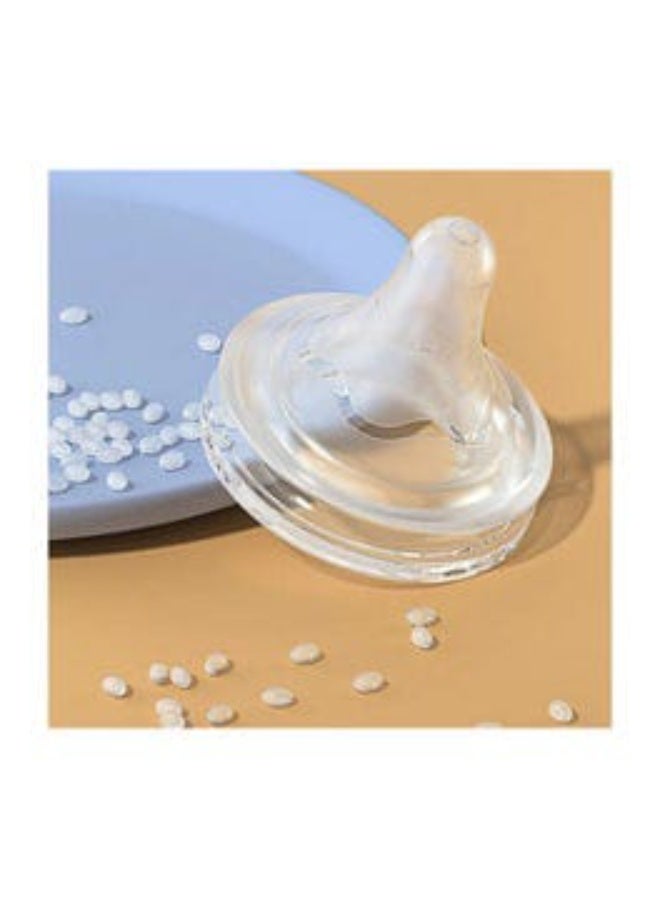 Dr.isla زجاجة رضاعة دكتور إيسلا الزجاجية المضادة للاختناق للأطفال حديثي الولادة - 160 مل، مصنوعة من زجاج البورسليكات، مضادة للمغص، خالية من مادة BPA، مناسبة للأطفال من عمر 1 إلى 3 أشهر، لون وردي -زجاجة رضاعة للأطفال-زجاجة رضاعة سهلة الاستخدام و آمنة - Image 3