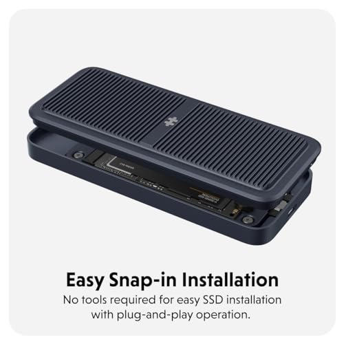 HyperDrive Next Portable 40Gbps USB4 M.2 NVMe SSD Enclosure with up to 4TB for PS5, Windows 10, macOS 12.4, and Newer, Water/Dust Resistant, Fits 2230/2240/2260/2280mm - Image 5