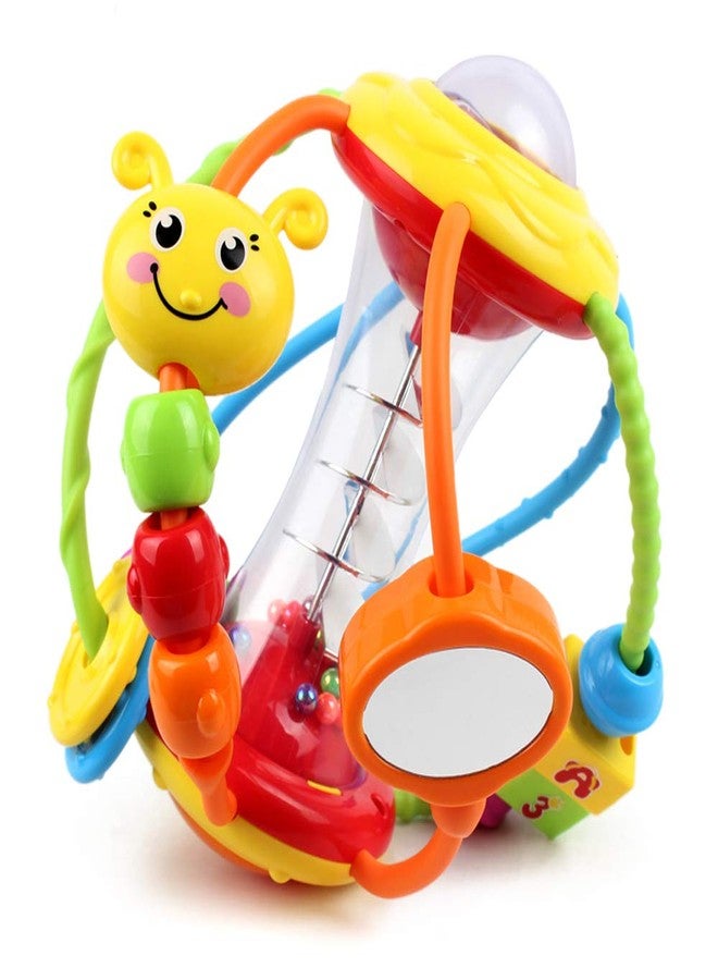 Yiosion Baby Rattles Toys Set, Infant Grab N Shake Rattle, Sensory Activity Ball, Development Learning Music Toy, Newborn First Birthday Gifts for 0 1 2 3 4 5 6 7 8 9 10 12 Month Babies Boy Girl - Image 1