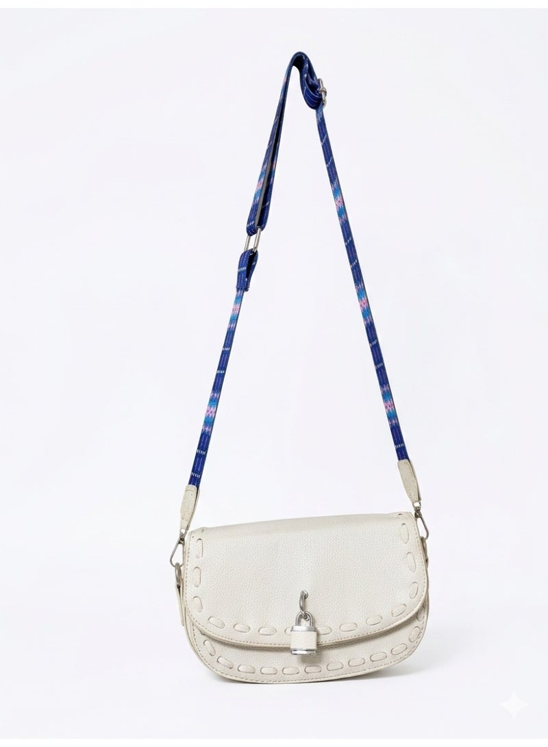 حقيبة كروس جلد عملية جدا - بيج ZC-2