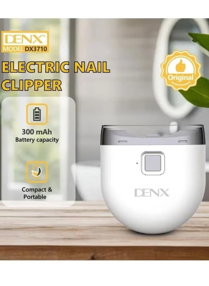 DENX DX3710 Electric Nail Clipper – Rechargeable, Compact & Portable - Image 1
