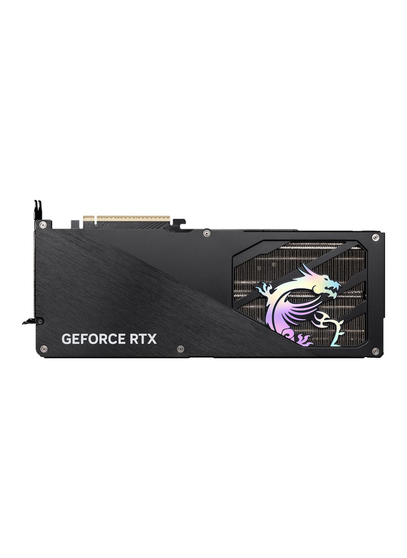 إم اس أي GeForce RTX™ 5070 12G GAMING TRIO OC - G5070-12GTC, NVIDIA GeForce RTX 5070 GPU, PCIe Gen 5, 6144 CUDA Cores, TBD Core Clocks, 12GB GDDR7 Memory (28 Gbps, 192-bit), DisplayPort 3x (v2.1b), HDMI 1x (4K 480Hz/8K 120Hz), HDCP Support, TBD Power Consumption, 16-pin Power Connector, DirectX 12 Ultimate, OpenGL 4.6, Maximum Displays: 4, G-SYNC Technology Grey  - Image 4