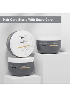 BARE ANATOMY Scalp Scrub With Natural Ahas, Coconut & Sugar | Get Up To 99% Dandruff Reduction | Dandruff Remover | Oily Scalp Exfoliator Hair Scrub | Sulphate & Paraben Free | For Women & Men | 250G  - Image 3