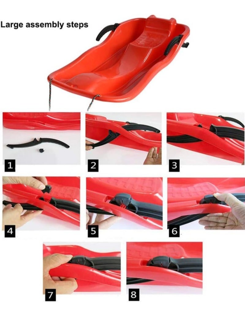 RollsTimi  Outdoor Sports Snow Grass Sand Board with Rope and Hand Brake - Image 5
