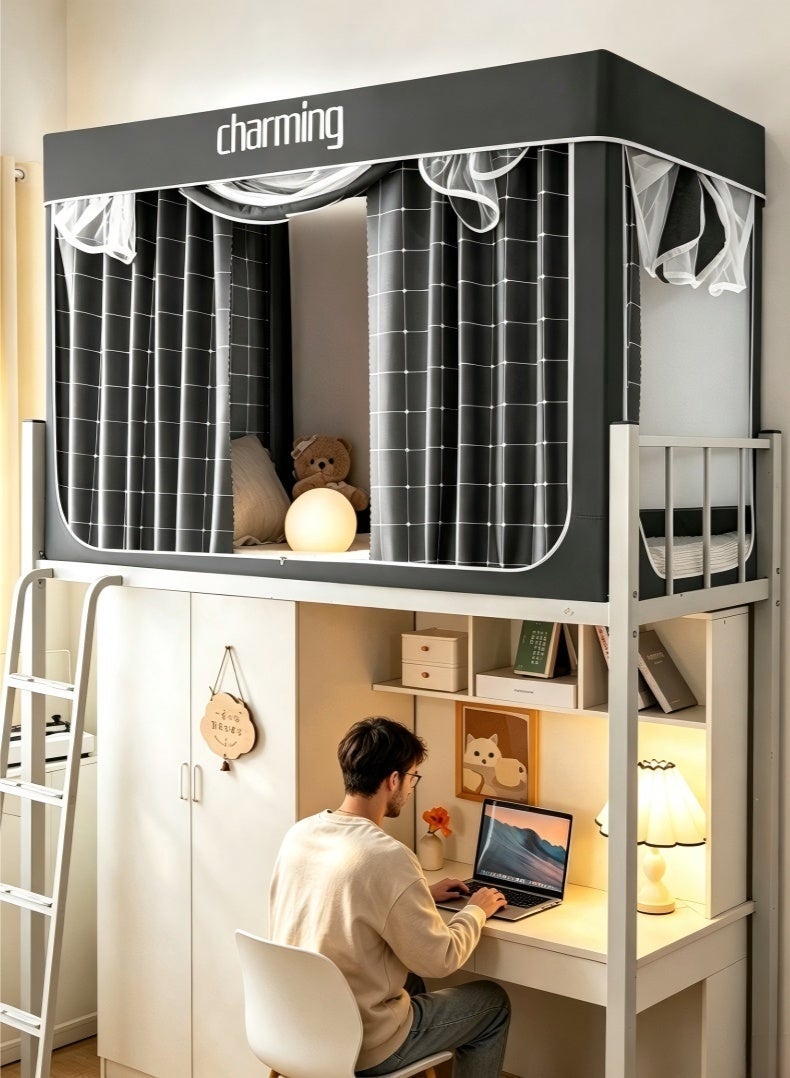 JUNYOUK Bed Curtains，Mosquito Net，Bed Tent，Blackout Curtains Sleep Privacy Protection，Suitable For Apartments, Dormitories, And Multi Person Bedrooms That Require Privacy Protection - Image 1