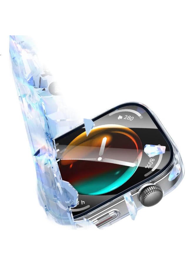 Tinker Pi Jiang Huawei Fit3 Protective Case Tempered Glass Film Huawei Watch Fit3 Special Case Film Integrated Protective Cover Full Package Anti-Fall Anti-Scratch Protective Case - Image 1