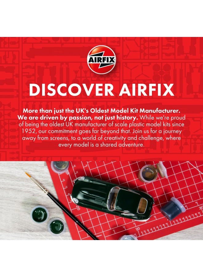 Airfix A06015A North American B-25C/D Mitchell Military Aircraft U.S.A.A.F. Model Making kit, Multicolour - Image 4