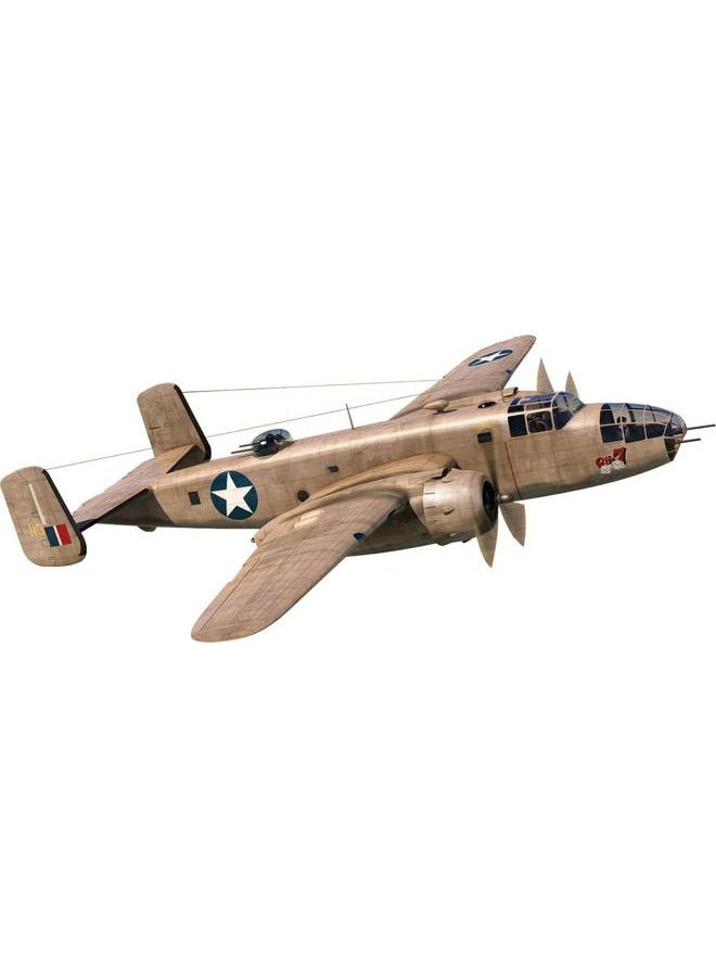 Airfix A06015A North American B-25C/D Mitchell Military Aircraft U.S.A.A.F. Model Making kit, Multicolour - Image 1