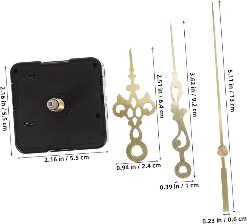 Custom Wall Clock Mechanism DIY Clock Movement Kit Replacement Parts Accurate Timekeeping - Image 2