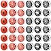 Drayear 30 Pack Led Light up Yo Yo Novelty Spider Yo Yo Ball Plastic Light up Responsive Ball for Kids Birthday Spider Theme Party Goodie Bag Fillers Classroom Rewards 6 Styles - Image 2