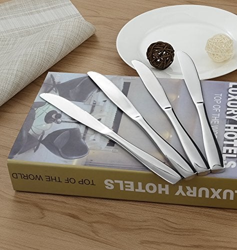 Hommp 16-Piece Stainless Steel Dinner Knives Set - Image 4