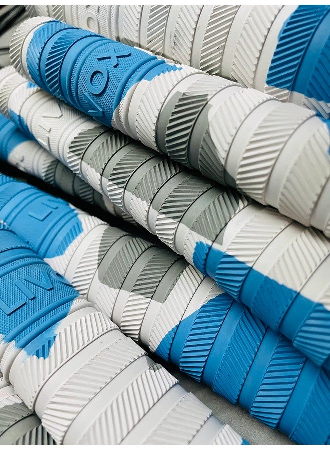 LIVOX Cricket Bat Handle Grip Rubber & Wood Material Cricket Acce ories Bat Grip Cone for Better Shock Absorption Bat Grips, 3 Bat Grips & 1 Bat Cone - Image 3