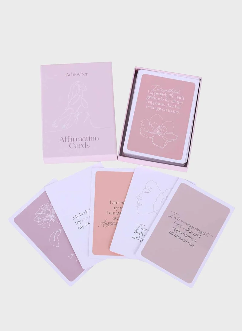 Prickly Pear Achievher Affirmation Cards