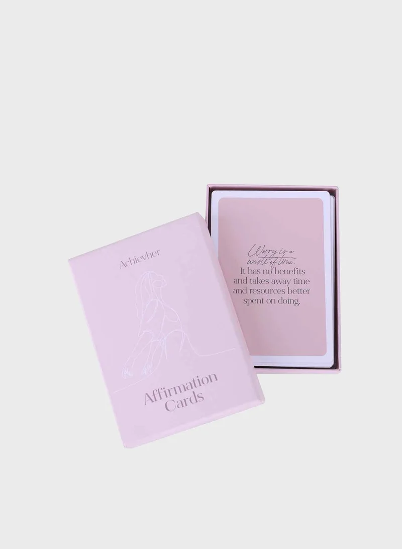 Prickly Pear Achievher Affirmation Cards