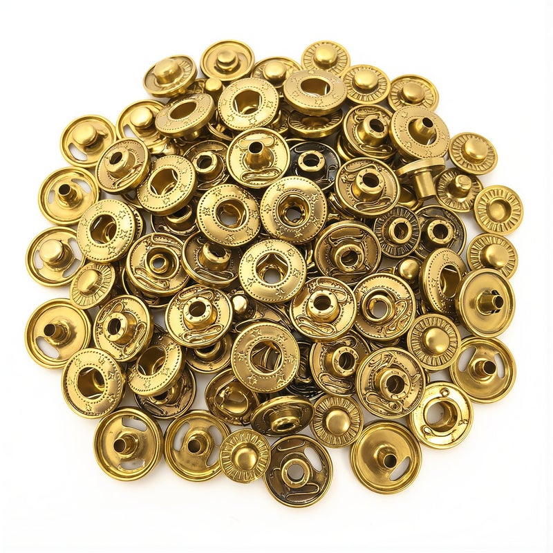 Premium No Loose 15mm Snap Buttons 12 Pcs Rust Proof Heavy Duty Long Lasting Repair Set - Image 5