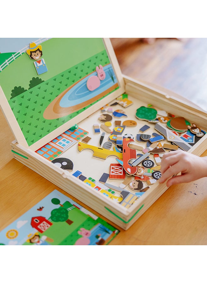 Melissa & Doug Locks and Latches Board Wooden Educational Toy Lock and Key Toys, Sensory Latch Puzzles for Toddlers and Kids 3+ - Image 5