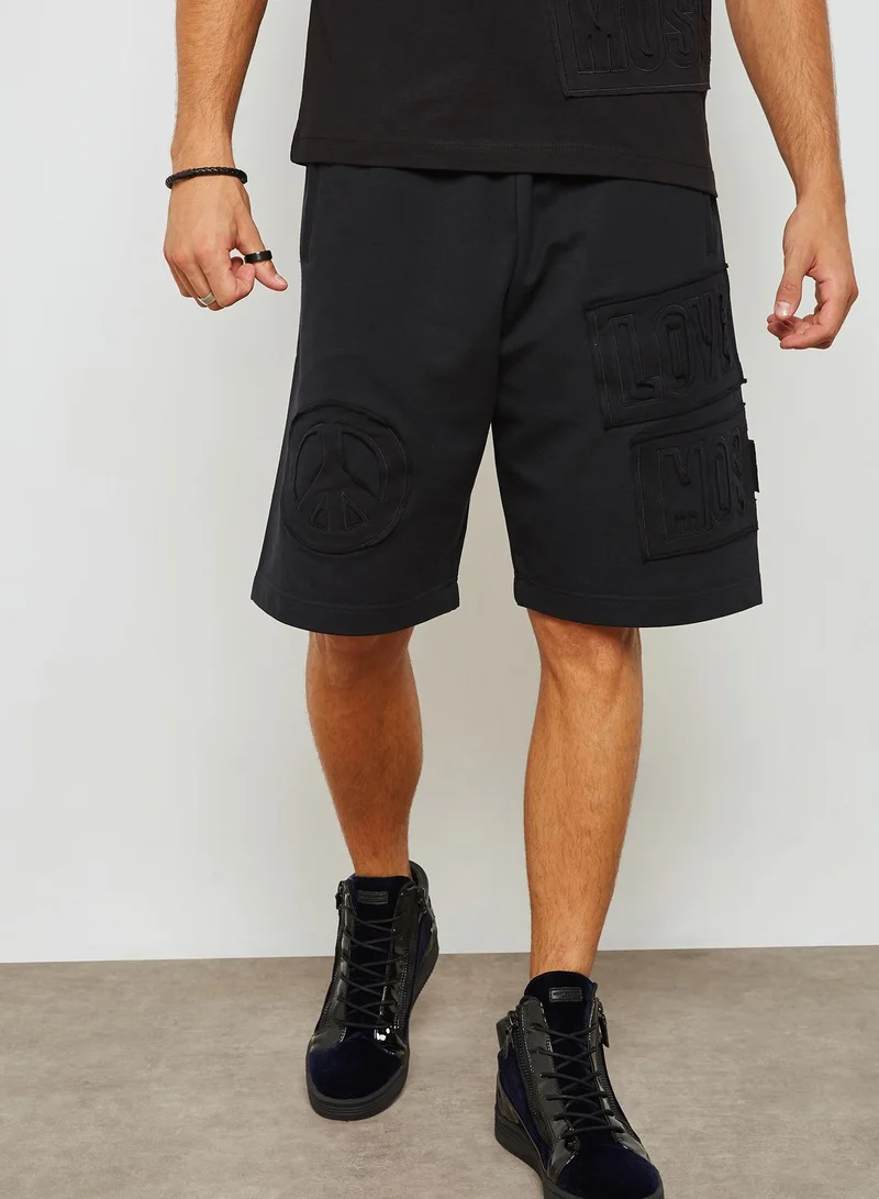 Love Moschino Printed Shorts