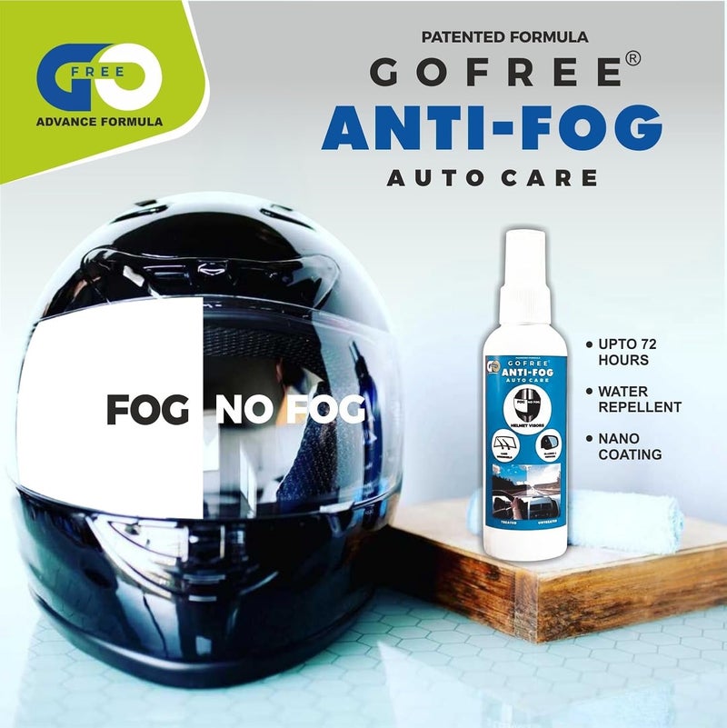 GOFREE Autocare Anti-Fog Spray - (100 ML) - Image 2