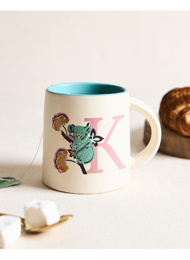 Chumbak Koala Alphabet Mug - K - Image 1