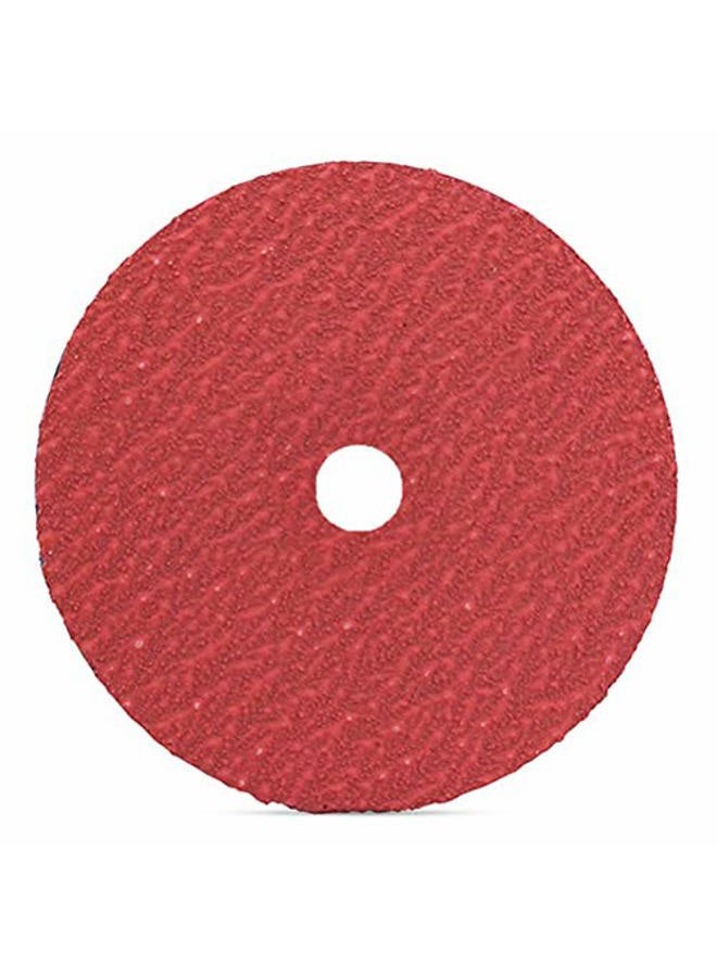 BHA Ceramic Resin Fiber Grinding and Sanding Discs, 7” x 7/8” - 25 Pack (120 Grit) - Image 2